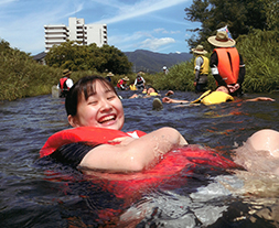 気持ちいー！