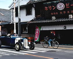 重伝建を走る