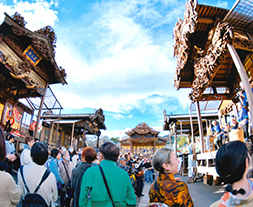 祇園屋台で八木節