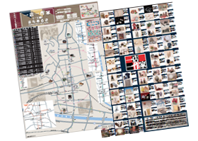 一店一作家まちあるきMAP